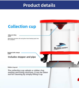 BM サンゴ水槽用 プロテインスキマー 静音 内蔵式 フィルター 海水魚 水槽用 セパレーター - Product Image 6