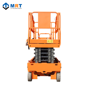 MRT 3m-18m gunting listrik tenaga baterai hidrolik pengangkat Sizer mendorong sendiri Platform kerja Aerial Lift pria - Product Image 4