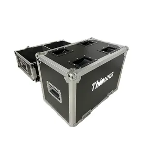 Thinuna Custom Aluminium Flight Road Case Transport Subwoofer Line Array System Lautsprecher box Flight case für Lautsprecher mit Rädern