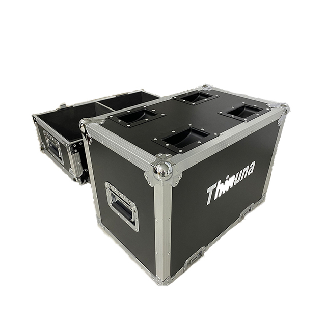 Thinuna Custom Aluminum Flight Road Case Transport Subwoofer Line Array System Speaker Box Flight Case for Speaker With Wheels