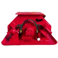 Compacteur vibrant haute fréquence REBET pour excavatrice, piaule vibrante hydraulique pour terrassement et fondations, certifié CE