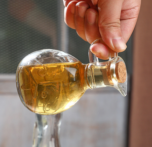 Bouteilles en verre de MSH Cruet avec idéal de liège pour le sirop, habillage, <span class=keywords><strong>vinaigre</strong></span> - Product Image 4