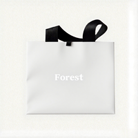 Sac à main emballage cadeau haut de gamme personnalisé magasin de vêtements sens main peau de vache carton blanc sur mesure