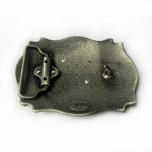 Hebilla <span class=keywords><strong>de</strong></span> Cinturón Personalizada <span class=keywords><strong>con</strong></span> 26 Letras Inglesas, Estilo Vaquero Occidental, Aleación Vintage, Chapado Ecológico en Oro/Plata, 35-40 mm - Product Image 6