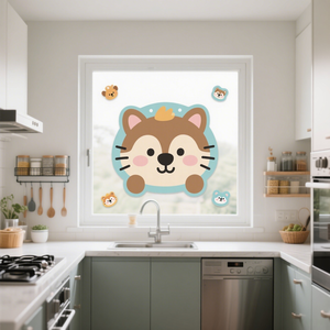 Autocollants en papier de logo couleur personnalisables Finition de surface stratifiée Papier promotionnel de conception d'autocollants en vinyle - Product Image 6