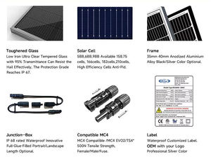 Paneles Solares EITAI <span class=keywords><strong>de</strong></span> 720w con 30 Años <span class=keywords><strong>de</strong></span> Garantía, Panel Monofacial y Bifacial TOPcon <span class=keywords><strong>de</strong></span> 700w Tipo N, Precio <span class=keywords><strong>de</strong></span> <span class=keywords><strong>Almacén</strong></span> en la UE, para Sistemas Solares Domésticos - Product Image 5