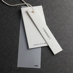 Пользовательский логотип винтажная бумага Матовый ПВХ качели бирка для одежды веревочная бирка брендовая веревочная бирка для обуви