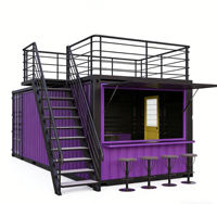 Contenedor de 10 pies para Tienda Móvil, Cafetería, Bar, Restaurante de Comida Rápida, Tienda de Conveniencia, Kiosco, Fácil Instalación