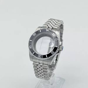 Kit de Boîtier de Montre 40 mm avec Bracelet, Fond Transparent, Verre Saphir et Boucle Réglable pour Mouvement NH34/NH35 - Product Image 4