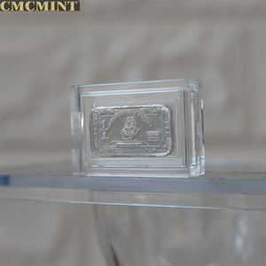 Продажа старых монет 1 г индийский Железный корабль бар Cmcmint, пластиковая упаковка - Product Image 3