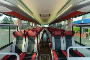 65 Seats Yutong ZK6126D New Bus New Coach Bus Steering RHD Diesel Engines Double Rear Axle New Bus