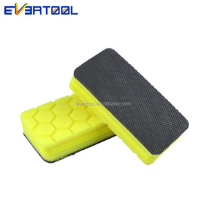 EVERTOOL Tampon de nettoyage pour detailing automobile Hex-logic, applicateur de polissage manuel, éponge de nettoyage, tampon d'argile pour éliminer les contaminants sur la peinture - Product Image 6