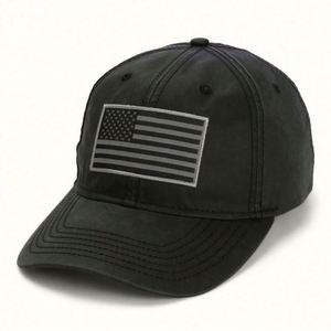 Casquette de baseball en tissu sergé enduit PU personnalisé, style rétro Oilskin, patch animalier, robuste, sportive, pour le travail et les affaires - Product Image 5