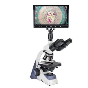 กล้องจุลทรรศน์ YJ-2005B มินิรัลแบบสองตาโพลาไรซ์ - Product Image 6