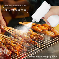 Dukungan disesuaikan peralatan dapur rumah tangga 200ml botol semprot kaca listrik dilengkapi dengan lampu penerang untuk minyak dengan cahaya