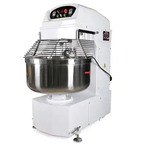 New Wholesale Smart Industrial Spiral Dough Mixer Bakery Equipment 50Kgs Bread Spiral Dough Mixer Bakery 130L