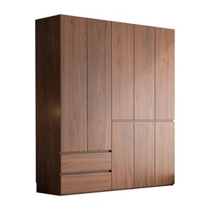 Latest Modern Storage Cabinet Wall Simple Design <strong>Wooden</strong> 3 Door Organizer Wardrobe Furniture Cloth <strong>Cupboard</strong> - Product Image 6