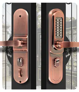 Serratura e chiave meccanici della serratura di porta senza chiave all'aperto della serratura a combinazione impermeabile della lega di zinco