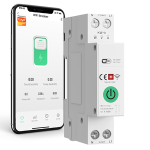 Smatrul 1p40a tuya Wifi ngắt mạch nhà thông minh không dây điều khiển từ xa thông minh chuyển đổi thời gian thực toàn bộ nhà giám sát điện - Product Image 1