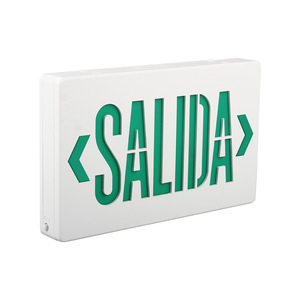 Letrero Luminoso LED <span class=keywords><strong>de</strong></span> <span class=keywords><strong>Salida</strong></span> <span class=keywords><strong>de</strong></span> <span class=keywords><strong>Emergencia</strong></span> <span class=keywords><strong>de</strong></span> Alta Calidad para el Mercado Estadounidense, 277V, con <span class=keywords><strong>SALIDA</strong></span> <span class=keywords><strong>de</strong></span> <span class=keywords><strong>Emergencia</strong></span> - Product Image 1