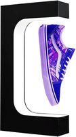 Support d'affichage magnétique à lumière LED en lévitation pour chaussures, étagère rotative en acrylique pour baskets, support flottant pour spinning Yeezys Jordans