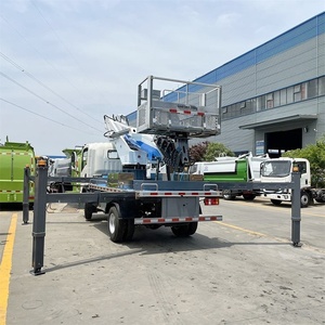 Plataforma de Trabajo Aérea Sinotruk Howo 4x2 con Brazo Telescópico y Cesta Elevadora en Venta - Product Image 5