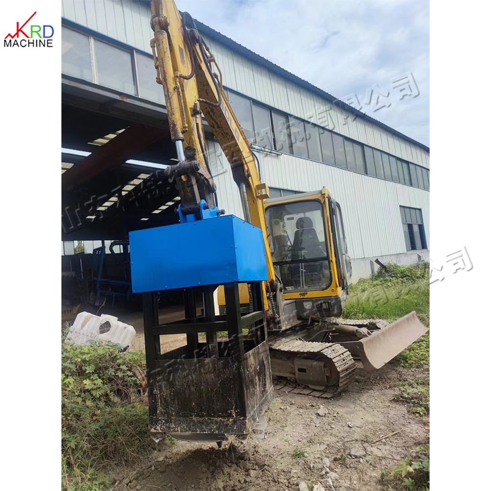 concrete earth pit machine
