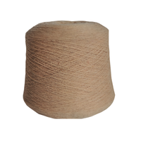 Fil mélangé polyester/acrylique 18S/2, filé à anneaux, teint, anti-boulochage, polaire arctique, doux, léger, chaud, écologique