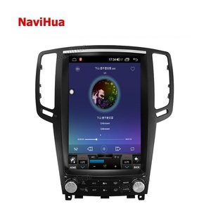 วิทยุติดรถยนต์ระบบนำทาง GPS หน้าจอแนวตั้งขนาด 10.4 นิ้ว ยี่ห้อ Navihua ระบบแอนดรอยด์ สำหรับรถยนต์ Infiniti G25 G37 ปี 2011-2015 แบบ Tesla Style - Product Image 1