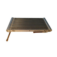 Plaque de refroidissement liquide microcanalée personnalisée avec noyau en tube plat multicanal en alliage d'aluminium pour systèmes de refroidissement de batteries