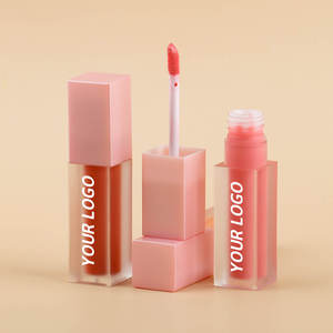 Maquillaje de tubo cuadrado rosa, venta al por mayor, brillo de labios personalizado, Etiqueta Privada, brillo de labios, lápiz labial mate, lápiz labial de caramelo, lápiz labial líquido - Product Image 3