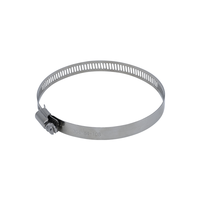 Collier de serrage américain perforé de 12,7 mm (1/2 po) pour tube, selle de tuyau, tuyau en PVC, support de collier de serrage allemand en acier inoxydable 304/201
