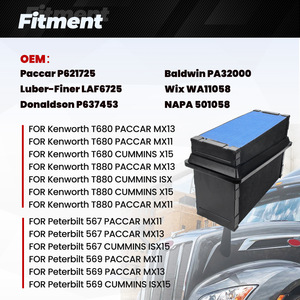 Filtro de aire P621725 para camiones Kenworth T680 T880 Peterbilt 567, pieza de repuesto - Product Image 4
