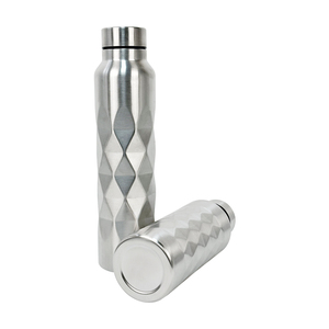 Bouteille d'eau isotherme en acier inoxydable de 500 ml à paroi simple, promotionnelle, multi-canaux, 2025, logo personnalisé en vrac, thermos - Product Image 3