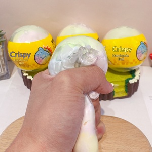 ลูกบอลบีบ EVA ทำมือ ดีไซน์ใหม่ น่ารัก บรรเทาความเครียด ของเล่นบีบมีเสียง ทันสมัย - Product Image 6