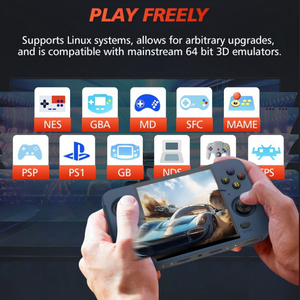 Schermo da 4 pollici Ips gioco portatile Juegos De Consolas Console nostalgico sistema Linux classico giocatore di videogiochi r40 s videogioco - Product Image 5