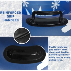 High Quality 0.6mm Durable Winter Snow Tube Inflatable Sled for <b>Kids</b> and Adults - Product Image 6