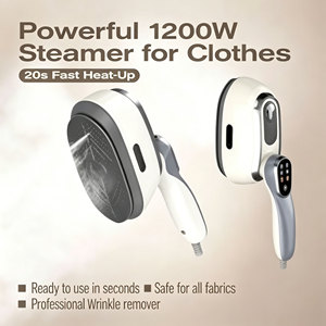 Fer à vapeur portable et pliable, réservoir 160 ml, <span class=keywords><strong>5</strong></span> niveaux de vapeur, vapeur sèche et vapeur verticale, préchauffage rapide en 30 secondes, pour voyage et maison, vente en gros - Product Image 6