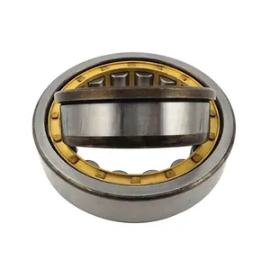 NJ205EM 25x52x15mm Brass Cage Cylindrical Roller Bearing For Aircraft Jet Engine