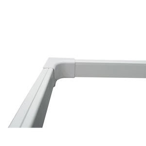 Canal White Cable Raceway avec couvercle - Product Image 1