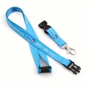 Lanière en polyester personnalisable avec logo pour porte-clés et téléphone – Offre promotionnelle - Product Image 2