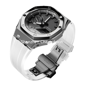Kit Mod para GA2100 Bisel de metal para <span class=keywords><strong>Casio</strong></span> Modificación Caja de reloj de goma Caja brillante de acero inoxidable para <span class=keywords><strong>Casio</strong></span> GA 2100 con tornillo - Product Image 6