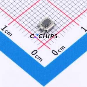 HX-3x3.5x2.0-4P-2.5N Tactile Switch SMD Switch Single Pole Single Throw Knob Button 2.5N Vertical Mount - Product Image 1