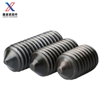 Vis à tête hexagonale DIN914 Xinzuo |   Acier au carbone haute résistance de grade 8.8 |   Pointe de cône noire |   Vente Flash Métrique Directement de l'Usine