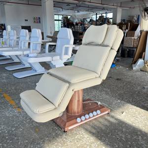 Современная регулируемая электрическая кушетка из нержавеющей стали для спа-процедур и массажа, мебель для салонов красоты - Product Image 6