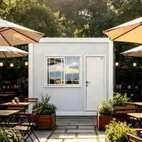 Maison conteneur modulaire de luxe en acier préfabriqué de 20 pieds et 40 pieds, démontable et pliable, durable et antirouille