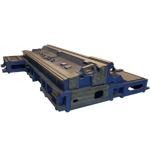 Base de torno de hierro fundido mecanizado CNC Material de acero inoxidable de alta capacidad - Product Image 1