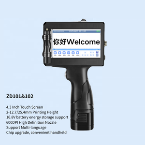 Xách tay mini máy in phun nhanh khô thiết bị cầm tay cho ngày/hàng loạt mã thức ăn vật nuôi mỹ phẩm bao bì 600dpi xp600 - Product Image 2