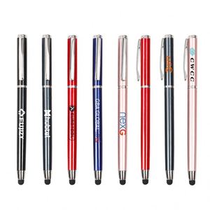 Stylo gel métallique noir personnalisé de haute qualité à séchage rapide, largeur d'écriture 0,5 mm, logo personnalisé, stylet universel pour écriture manuscrite - Product Image 2