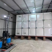 Tanque de Agua GRP Optimizado para Espacios en Centros Comerciales